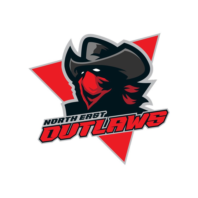 North East Outlaws logo