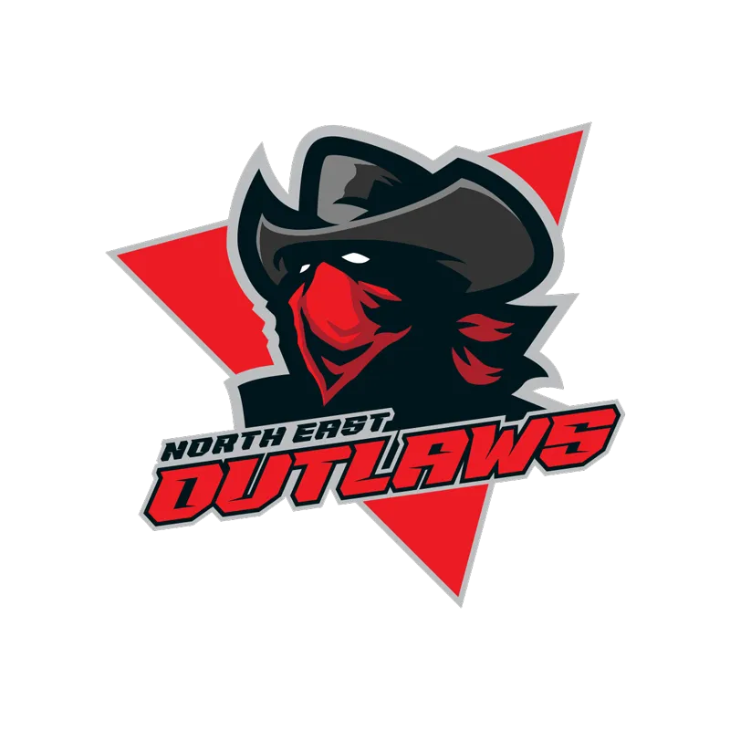 North East Outlaws logo
